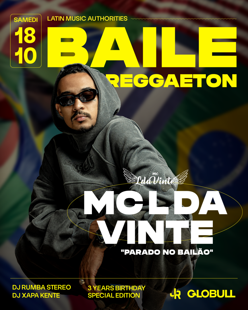 MC L DA VINTE 🇧🇷 x Baile Reggaeton 3th birthday 🎂