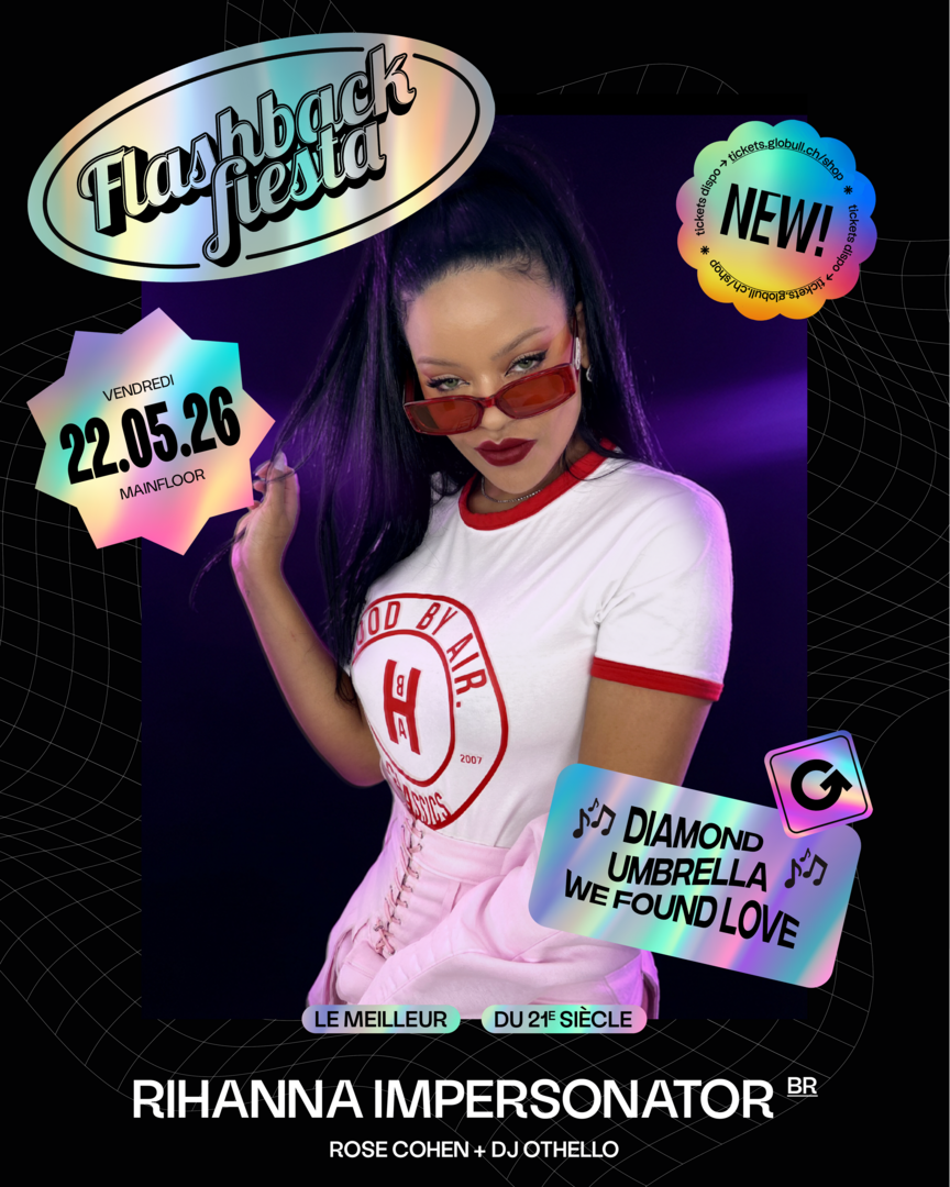 Rhianna Impersonator (Rose Cohen) (BR) x Flashback Fiesta